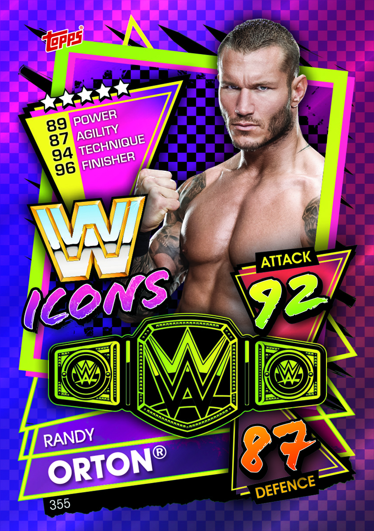 WWE ICONS CARDS