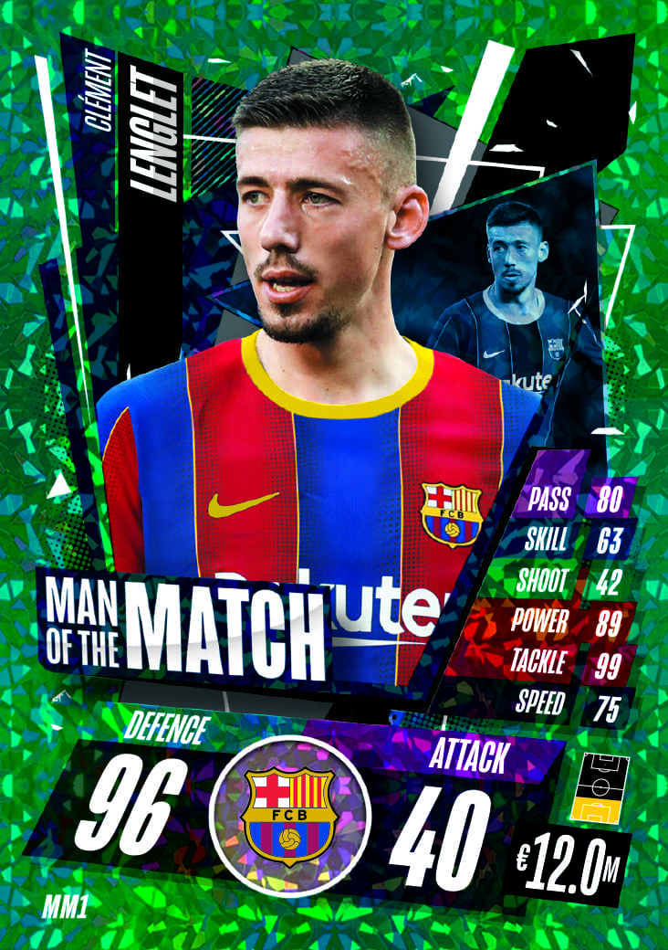 Man Of The Match Cards